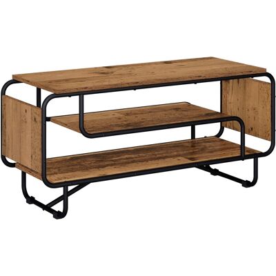 Vidaxl Tv Stand 98 X 36 X 45 Cm Old Wood Engineered Wood Vidaxl Tv Stand 98 X 36 X 45 Cm Old Wood Engineered Wood