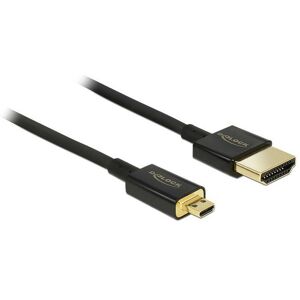 Delock - hdmi Kabel Ethernet a -micro d St/St 1.50m 3D 4K sli (84782)