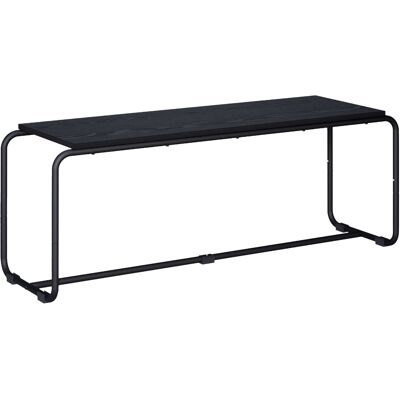 Tv-ständer 113,5 X 35,5 X 42 Cm Schwarz Eichen-optik Vidaxl Tv-ständer 113,5 X 35,5 X 42 Cm Schwarz Eichen-optik Vidaxl