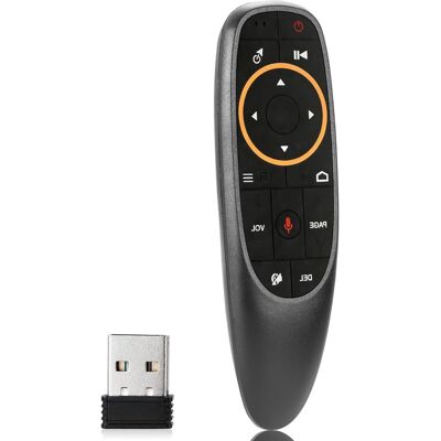 OEM Kabellose Air Mouse Fernbedienung Mit Sprachfunktion, 6-achsen-gyroskop Und Usb-empfänger Für Smart-tvs, Pcs Und Android-tv-boxen OEM Kabellose Air Mouse Fernbedienung Mit Sprachfunktion, 6-achsen-gyroskop Und Usb-empfänger Für Smart-tvs, Pcs Und Android-tv-boxen