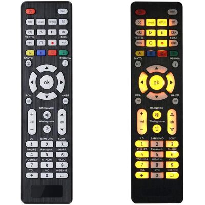 OEM Geeignet Für Universelle Fernbedienungen Mit Hintergrundbeleuchtung Für Fernseher Von Marken Wie Samsung Lg Philips Toshiba Hitachi Sony Sharp OEM Geeignet Für Universelle Fernbedienungen Mit Hintergrundbeleuchtung Für Fernseher Von Marken Wie Samsung Lg Philips Toshiba Hitachi Sony Sharp