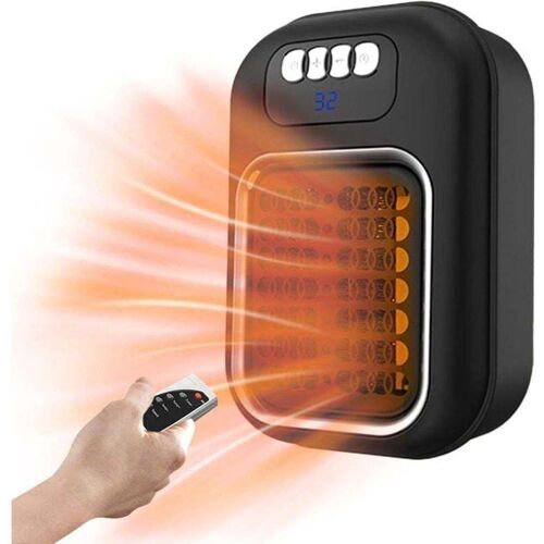 KEEMOTE Wandheizkörper für den Innenbereich, kleiner Heizkörper, ferngesteuerte Wandheizung für Innenräume