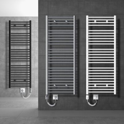 Luxebath - Ecd Germany Badheizkörper Sahara Elektrisch Mit Heizstab 900w Große Leistung - 600 X 1800 Mm - Chrome Gerade - Heizkörper Handtuchwärmer Handtuchtrockner Luxebath - Ecd Germany Badheizkörper Sahara Elektrisch Mit Heizstab 900w Große Leistung - 600 X 1800 Mm - Chrome Gerade - Heizkörper Handtuchwärmer Handtuchtrockner