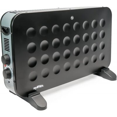 Grafner - DK11046 - 2000W - Mattschwarz - Elektroheizung Grafner - DK11046 - 2000W - Mattschwarz - Elektroheizung