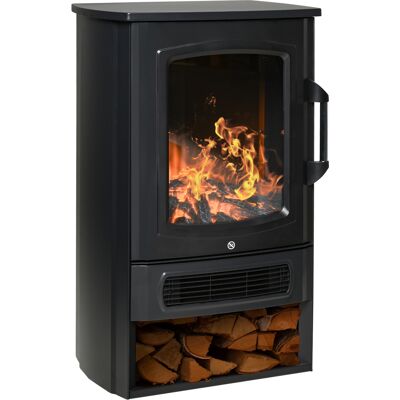 OEM Elektrokamin Mit Heizung, Elektrischer Kamin Mit Led Flammeneffekt, 1000 W/2000 W Dekokamin Mit Thermostat, Elektrisch Kaminfeuer Kaminofen, Schwarz OEM Elektrokamin Mit Heizung, Elektrischer Kamin Mit Led Flammeneffekt, 1000 W/2000 W Dekokamin Mit Thermostat, Elektrisch Kaminfeuer Kaminofen, Schwarz