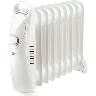 Kuken 900W Mini Ölradiator - Überhitzungsschutz Kuken 900W Mini Ölradiator - Überhitzungsschutz