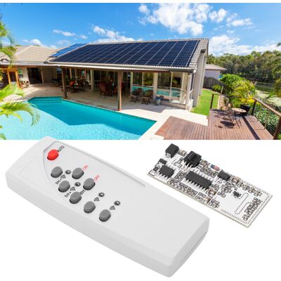 JUTE 3,2 V/6,4 V Und 3,7 V/7,4 V Solar-timer-ic Und Fernbedienungsset JUTE 3,2 V/6,4 V Und 3,7 V/7,4 V Solar-timer-ic Und Fernbedienungsset