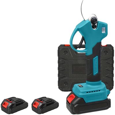 OEM Kabellose Elektrische Gartenschere, Leichtes Design, Bürstenloser Motor, Blau, 2 Akkus OEM Kabellose Elektrische Gartenschere, Leichtes Design, Bürstenloser Motor, Blau, 2 Akkus