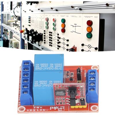 JUTE 2-kanal-infrarot-multifunktionsrelaismodul Mit Bidirektionaler High/low-triggerung, 24 V JUTE 2-kanal-infrarot-multifunktionsrelaismodul Mit Bidirektionaler High/low-triggerung, 24 V
