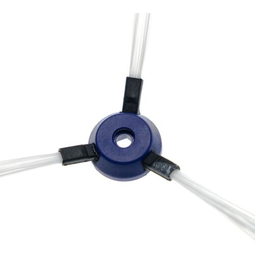 2x Seitenbürste kompatibel mit Rowenta Smart Force Extreme Saugroboter - Reinigungsbürsten Set, schwarz / weiß / blau - Vhbw