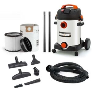 Primaster Nass-Trockensauger Pro 25 SI 1800 W 25 L Edelstahlbehälter Nass-Trockensauge Primaster Nass-Trockensauger Pro 25 SI 1800 W 25 L Edelstahlbehälter Nass-Trockensauge