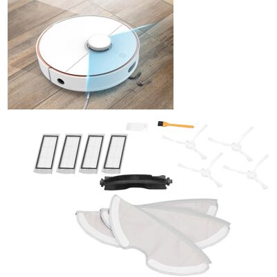 JUTE Ersatzteilset Für Den Saugroboter 360 S7 S5: Rotierende Bürste, Seitenbürste, Filter Und Reinigungsset. JUTE Ersatzteilset Für Den Saugroboter 360 S7 S5: Rotierende Bürste, Seitenbürste, Filter Und Reinigungsset.