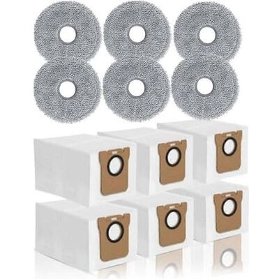 OEM Staubbeutel, Wischmopptücher Für Dreame L10s Ultra, L10 Prime, L20 Ultra Staubsaugerbeutel, Wischmopppads OEM Staubbeutel, Wischmopptücher Für Dreame L10s Ultra, L10 Prime, L20 Ultra Staubsaugerbeutel, Wischmopppads