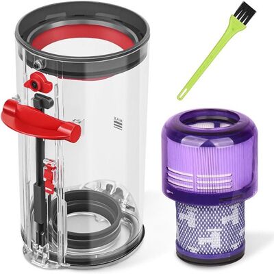 OEM Passend Für Dyson V11, Sv14, Sv15 Und Sv22 Staubsauger: Zubehör Für Staubbehälter, Filter Und Bürste (3-teilig) OEM Passend Für Dyson V11, Sv14, Sv15 Und Sv22 Staubsauger: Zubehör Für Staubbehälter, Filter Und Bürste (3-teilig)