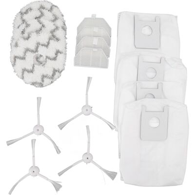 HEAT Staubbeutel-filtertuch, Seitenbürsten-set, Zubehör Für Saugroboter Roidmi Eva Sdj06rm HEAT Staubbeutel-filtertuch, Seitenbürsten-set, Zubehör Für Saugroboter Roidmi Eva Sdj06rm