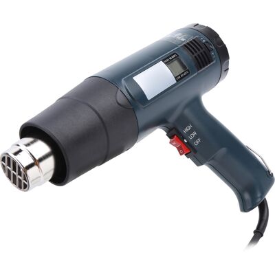 HEAT Professionelles Heißluftgebläse Mit Einstellbarer Temperatur Für Den Industriellen Einsatz, Modell Gj-8016lcd, 1600 W, 220 V, Eu-stecker HEAT Professionelles Heißluftgebläse Mit Einstellbarer Temperatur Für Den Industriellen Einsatz, Modell Gj-8016lcd, 1600 W, 220 V, Eu-stecker