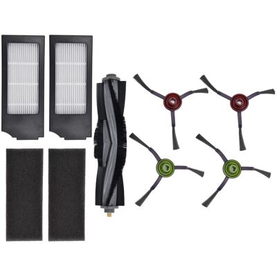 HEAT Staubsauger-bürstenfilter-set, Kehrbürste, Haupt- Und Seitenbürste, Staubsaugerzubehör Für Deebot X1 Omni HEAT Staubsauger-bürstenfilter-set, Kehrbürste, Haupt- Und Seitenbürste, Staubsaugerzubehör Für Deebot X1 Omni