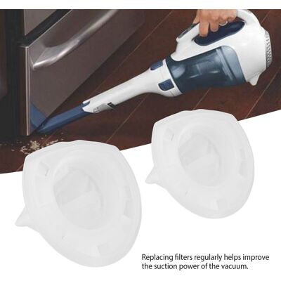 HEAT Ersatzfilter Für Black & Decker Vf110 Dustbuster Staubsauger, Ersatzteile, 2er-pack, Kompatibel Mit Beutel Und Filter HEAT Ersatzfilter Für Black & Decker Vf110 Dustbuster Staubsauger, Ersatzteile, 2er-pack, Kompatibel Mit Beutel Und Filter