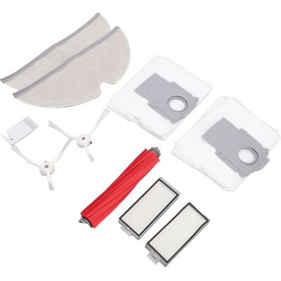 HEAT Ersatzbürsten-set (haupt- Und Seitenbürste) Mit Filter, Reinigungsmopp Und Staubbeutel Für Roborock T8 HEAT Ersatzbürsten-set (haupt- Und Seitenbürste) Mit Filter, Reinigungsmopp Und Staubbeutel Für Roborock T8