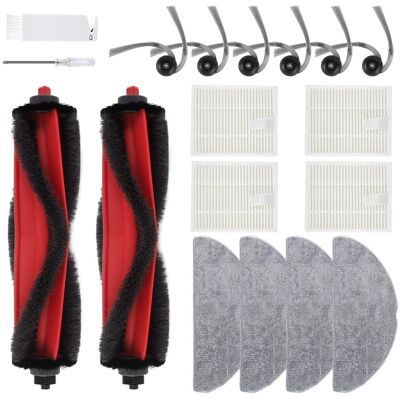 SANS MARQUE Ersatzteile Für Roborock Q7 M5/m5+, Q7 L5/l5+ Saugroboter, 2 Hauptbürste, 4 Wischtuch, 4 Filter, 6 Seitenbürsten, 1 Reinigungswerkzeug, Zubehör-set SANS MARQUE Ersatzteile Für Roborock Q7 M5/m5+, Q7 L5/l5+ Saugroboter, 2 Hauptbürste, 4 Wischtuch, 4 Filter, 6 Seitenbürsten, 1 Reinigungswerkzeug, Zubehör-set