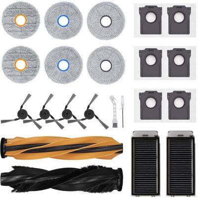 SANS MARQUE Zubehör Für Dreame Matrix10 Pro, Matrix10 Ultra Saugroboter Ersatz - 1 Hauptbürste, 2 Filter, 4 Seitenbürsten, 6 Mopp Wischtücher, 6 Staubbeutel SANS MARQUE Zubehör Für Dreame Matrix10 Pro, Matrix10 Ultra Saugroboter Ersatz - 1 Hauptbürste, 2 Filter, 4 Seitenbürsten, 6 Mopp Wischtücher, 6 Staubbeutel