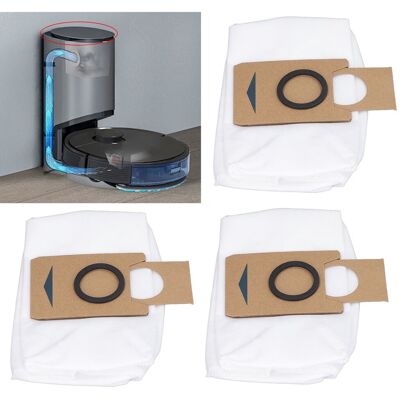 JUTE Staubbeutel/müllbeutel/aufbewahrungsbeutel, Kompatibel Mit Ecovacs Deebot X1 Omni/turbo Staubsaugern JUTE Staubbeutel/müllbeutel/aufbewahrungsbeutel, Kompatibel Mit Ecovacs Deebot X1 Omni/turbo Staubsaugern