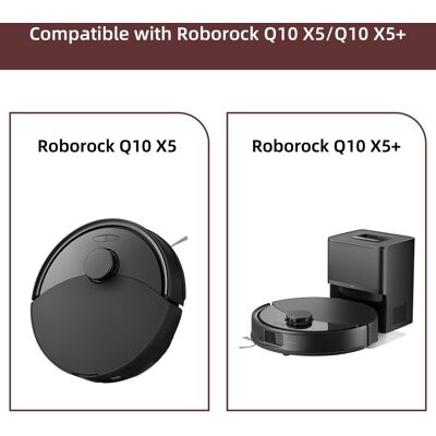 SANS MARQUE Zubehör Ersatz Kompatibel Für Roborock Q10 X5/x5+ Saugroboter 1 Hauptbürste, 4 Filter, 4 Seitenbürsten, 4 Mopp Wischtücher, 12 Staubbeutel SANS MARQUE Zubehör Ersatz Kompatibel Für Roborock Q10 X5/x5+ Saugroboter 1 Hauptbürste, 4 Filter, 4 Seitenbürsten, 4 Mopp Wischtücher, 12 Staubbeutel
