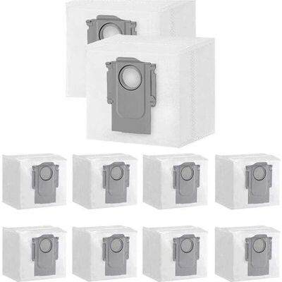 OEM Alovez 10er-pack Staubbeutel Für Xiaomi Roborock S7 Max Ultra / S7 Pro Ultra / Q7+ / Q7 Max+ / Q5+ Saugroboter-station, 3-liter-ersatzbeutel, Filter, Bürste OEM Alovez 10er-pack Staubbeutel Für Xiaomi Roborock S7 Max Ultra / S7 Pro Ultra / Q7+ / Q7 Max+ / Q5+ Saugroboter-station, 3-liter-ersatzbeutel, Filter, Bürste