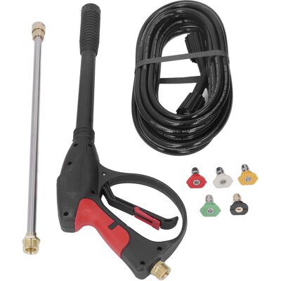 HEAT 4000 Psi Hochdruck-reinigungspistole, 8 Meter Schlauch, Auto-airbrush-set Mit 5 Düsen HEAT 4000 Psi Hochdruck-reinigungspistole, 8 Meter Schlauch, Auto-airbrush-set Mit 5 Düsen