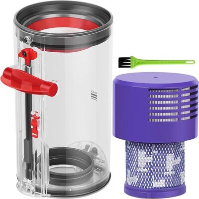 OEM Passend Für Dyson V11, Sv14, Sv15 Und Sv22 Staubsauger: Zubehör Für Staubbehälter, Filter Und Bürste (3-teilig) OEM Passend Für Dyson V11, Sv14, Sv15 Und Sv22 Staubsauger: Zubehör Für Staubbehälter, Filter Und Bürste (3-teilig)