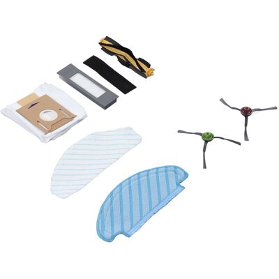 HEAT Zubehörset Für Den Saugroboter T8aivi Max N8pro: Hauptbürste, Seitenbürsten, Filter, Reinigungstuch, Ersatzstaubbeutel HEAT Zubehörset Für Den Saugroboter T8aivi Max N8pro: Hauptbürste, Seitenbürsten, Filter, Reinigungstuch, Ersatzstaubbeutel