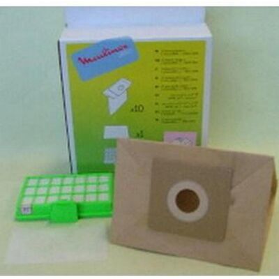 Moulinex MT000101 - Staubsaugerbeutel und HEPA-Filter Moulinex MT000101 - Staubsaugerbeutel und HEPA-Filter