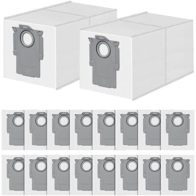 SANS MARQUE 18 Stück Staubbeutel Für Roborock Qrevo Qv 35a/s5v/saros 10r/20/qrevo Edge Qrevo S/pro/s5a/curvx//plus/curv/2 Flow/s5x/s8 Maxv Staubsauger, 3,5 L Große Kapazität Ersatz Staubsaugerbeutel SANS MARQUE 18 Stück Staubbeutel Für Roborock Qrevo Qv 35a/s5v/saros 10r/20/qrevo Edge Qrevo S/pro/s5a/curvx//plus/curv/2 Flow/s5x/s8 Maxv Staubsauger, 3,5 L Große Kapazität Ersatz Staubsaugerbeutel
