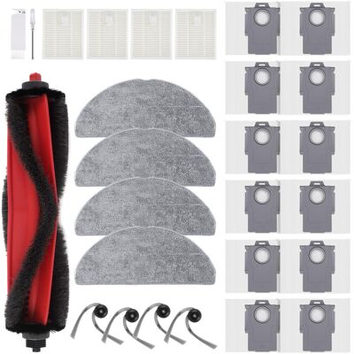 SANS MARQUE Zubehör Ersatz Für Roborock Q7 M5/q7 M5+, Q7 L5/q7 L5+ Plus Saugroboter, 1 Hauptbürste, 4 Filter, 4 Seitenbürsten, 4 Mopp Wischtücher, 12 Staubbeutel SANS MARQUE Zubehör Ersatz Für Roborock Q7 M5/q7 M5+, Q7 L5/q7 L5+ Plus Saugroboter, 1 Hauptbürste, 4 Filter, 4 Seitenbürsten, 4 Mopp Wischtücher, 12 Staubbeutel