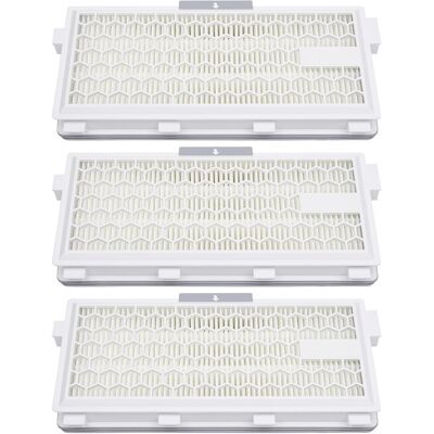 SANS MARQUE 3 Stück Hepa Airclean Plus 50 Filters Kompatibel Mit Miele Compact C1/c2 Complete C2/c3, Guard S1/l1/m1 - Staubsauger Filter Für S4000, S5000, S6000 & S8000 Serie SANS MARQUE 3 Stück Hepa Airclean Plus 50 Filters Kompatibel Mit Miele Compact C1/c2 Complete C2/c3, Guard S1/l1/m1 - Staubsauger Filter Für S4000, S5000, S6000 & S8000 Serie