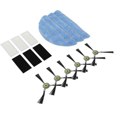 HEAT Zubehörset Für Hochleistungs-saugroboter, Reinigungstuch, Filter, Seitenbürste, Ersatzteile HEAT Zubehörset Für Hochleistungs-saugroboter, Reinigungstuch, Filter, Seitenbürste, Ersatzteile