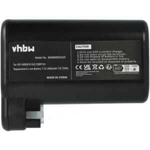 Vhbw - 1x Akku kompatibel mit aeg RX9-1-SGM, RX9-1-IBM, RX9-2-4STN, RX9-2-4ANM, RX9, RX8-1-4WN Saugroboter (2600 mAh, 7,2 v, Li-Ion)