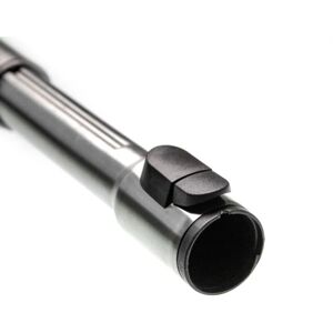 Staubsaugerohr kompatibel mit Miele S5760, S5780, S5781, S578, S5 Contour S5211 Staubsauger - 35 mm Anschluss, 60 - 100 cm lang Schwarz Silber - Vhbw