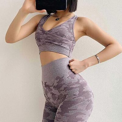 OLOEY Nahtlose Sport-bhs Für Damen, Yoga-tops, Mittlerer Halt, Racerback-sporttops Mit Polsterung OLOEY Nahtlose Sport-bhs Für Damen, Yoga-tops, Mittlerer Halt, Racerback-sporttops Mit Polsterung
