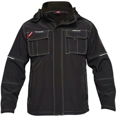 Blouson Softshell Engel Noir Protection Légère Et Respirante - Engel Blouson Softshell Engel Noir Protection Légère Et Respirante - Engel