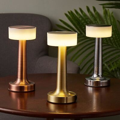 OEM Bordslampa I Metal Led Uppladningsbar Skrivbordslampa Nattlampa Usb Trådlös Touch Restaurant Bar Sovrum Dekorativ Stämningsbelysning Silver OEM Bordslampa I Metal Led Uppladningsbar Skrivbordslampa Nattlampa Usb Trådlös Touch Restaurant Bar Sovrum Dekorativ Stämningsbelysning Silver