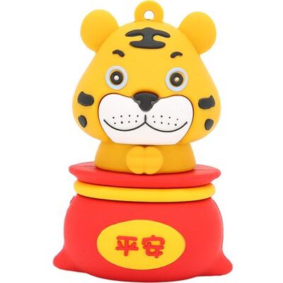 SABE Niedlicher Tiger-usb-stick (32 Gb), Cartoon-design, Usb 2.0, Plug-and-play, Stoßfest, Feuchtigkeitsbeständig, Störungsresistent, Hot-swap-fähig SABE Niedlicher Tiger-usb-stick (32 Gb), Cartoon-design, Usb 2.0, Plug-and-play, Stoßfest, Feuchtigkeitsbeständig, Störungsresistent, Hot-swap-fähig