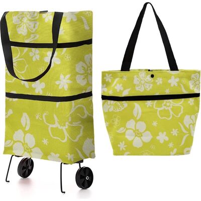 NO BRAND Faltbarer Einkaufswagen 3-in-1 – Einkaufswagen, Schultertasche, Einkaufstasche Mit Rollen – Extra Groß Und Robust – Leicht – Faltbar NO BRAND Faltbarer Einkaufswagen 3-in-1 – Einkaufswagen, Schultertasche, Einkaufstasche Mit Rollen – Extra Groß Und Robust – Leicht – Faltbar