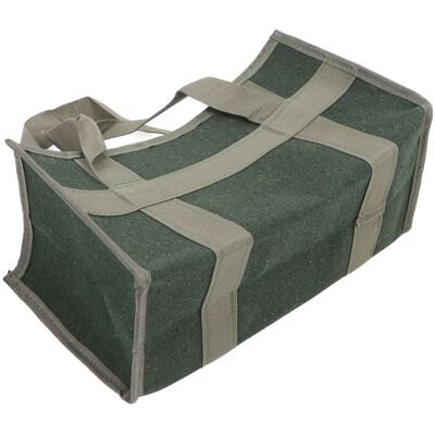 HEAT Werkzeugtasche Mit Breiter Öffnung, Olivgrünes Canvas, Großes Fassungsvermögen, Strapazierfähig, Wasserdicht, Zur Aufbewahrung Von Werkzeugen Für Elektriker, 35 X 17 X 17 Cm / 13,8 X 6,7 X 6,7 Zoll HEAT Werkzeugtasche Mit Breiter Öffnung, Olivgrünes Canvas, Großes Fassungsvermögen, Strapazierfähig, Wasserdicht, Zur Aufbewahrung Von Werkzeugen Für Elektriker, 35 X 17 X 17 Cm / 13,8 X 6,7 X 6,7 Zoll