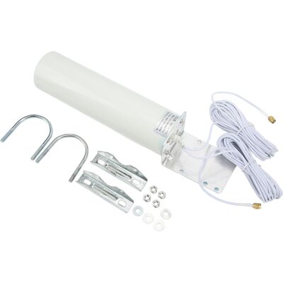 HEAT Kj-001 4g 12dbi Omni-hohlantenne Signalverstärker 3g/4g Externe Antenne Mit Zwei Sma-steckern HEAT Kj-001 4g 12dbi Omni-hohlantenne Signalverstärker 3g/4g Externe Antenne Mit Zwei Sma-steckern