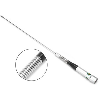 HEAT Sp-40 100w Uhf Dualband-antenne Für Walkie-talkies, Autos Und Taxis (silber) HEAT Sp-40 100w Uhf Dualband-antenne Für Walkie-talkies, Autos Und Taxis (silber)