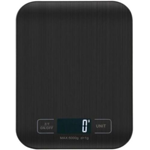 MCBOSON Digitale Küchenwaage, Professionelle Digitalwaage 5 kg - Präzise Messung bis zu 1 g, Elektronische Küchenwaage mit LCD-Anzeige, Tara-Funktion.