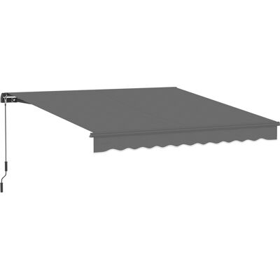 OEM Gelenkarmmarkise Markise 350 X 300cm Gelenkmarkise Inkl Kurbel & Wandhalterung, Winkel Einstellbar OEM Gelenkarmmarkise Markise 350 X 300cm Gelenkmarkise Inkl Kurbel & Wandhalterung, Winkel Einstellbar