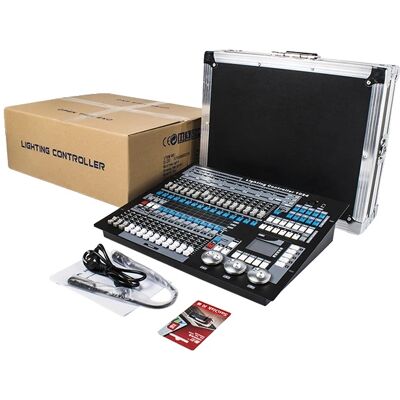 OEM Lichtsteuerung, 1024 Dmx-kanäle, Professionelle Bühnenkompatibilität, 1024-konsole, Eu-stecker OEM Lichtsteuerung, 1024 Dmx-kanäle, Professionelle Bühnenkompatibilität, 1024-konsole, Eu-stecker