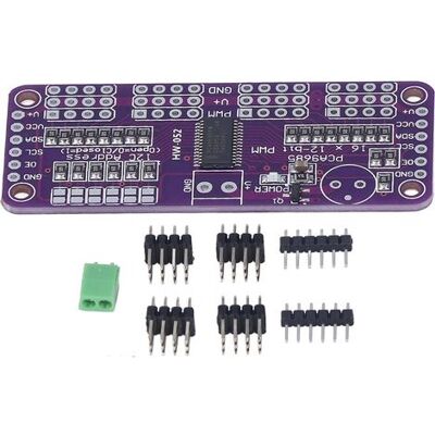 HEAT Servomotortreiber-pwm-steuermodul, 16 Kanäle, 12 Bit, Iic, Pca9685-controller Für Diy-projekte HEAT Servomotortreiber-pwm-steuermodul, 16 Kanäle, 12 Bit, Iic, Pca9685-controller Für Diy-projekte